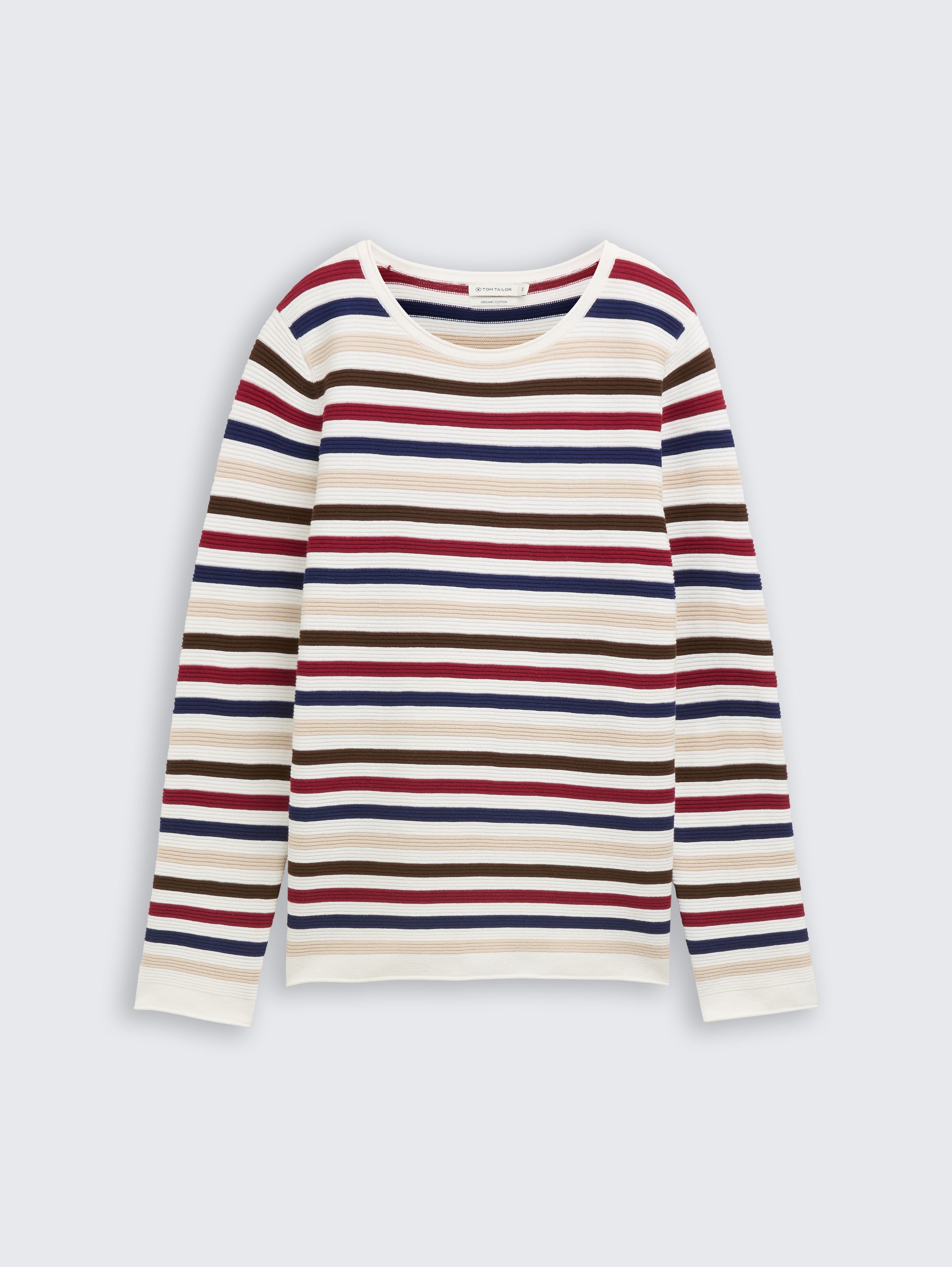 Strickpullover aus Baumwolle von Women, red brown ottoman