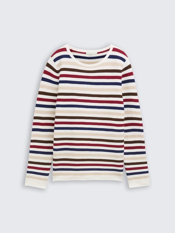 Pull en coton par Women, red brown ottoman