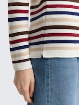 Pull en coton - red brown ottoman - Vue détaillée du modèle