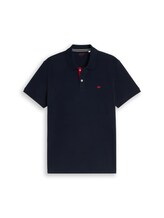 Sélectionné, Polo basique par Tom Tailor, bleu