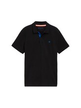 Selected, Basic polo shirt by Tom Tailor, black