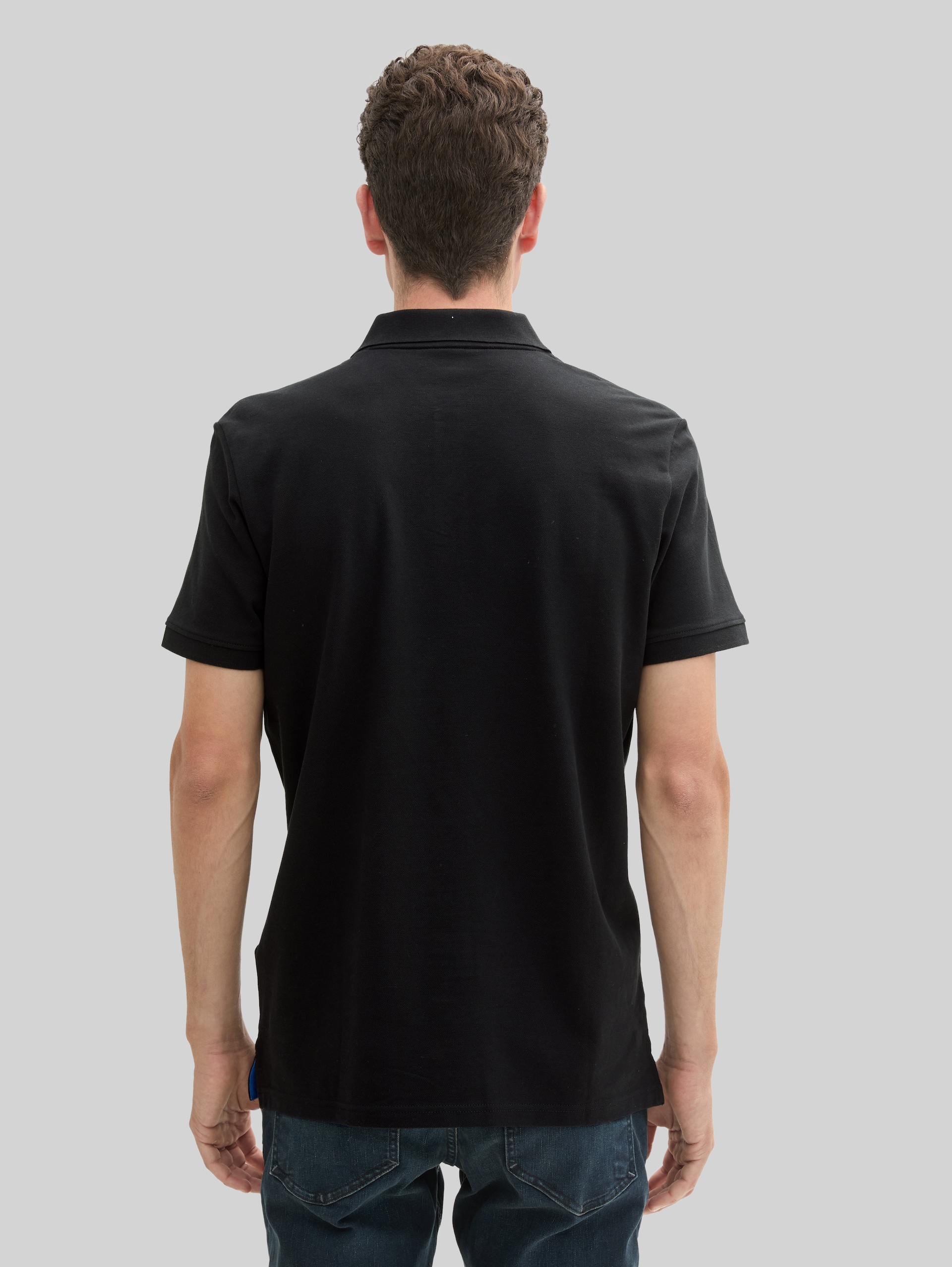 Basic polo shirt - Black