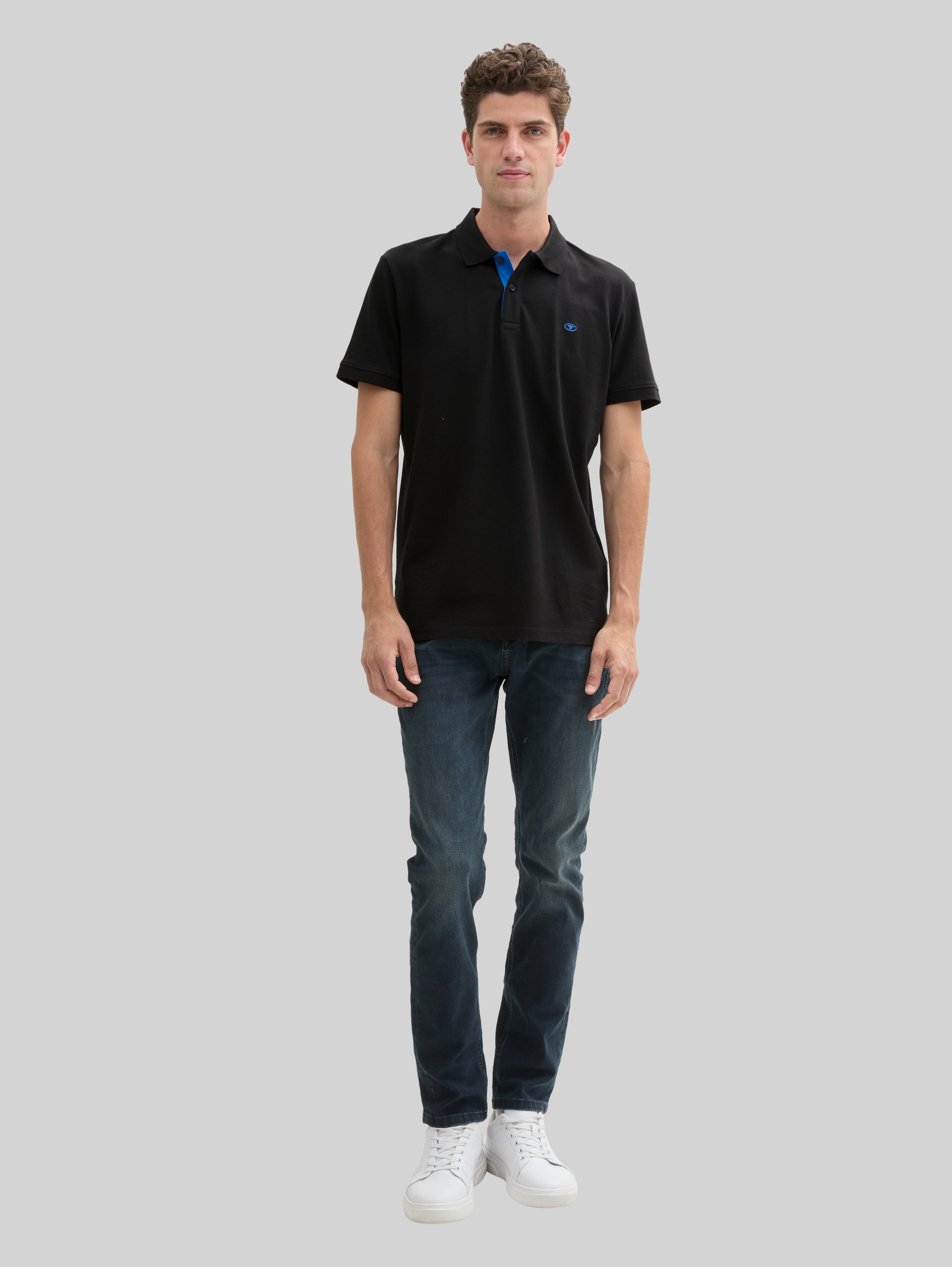 Basic polo shirt - Black