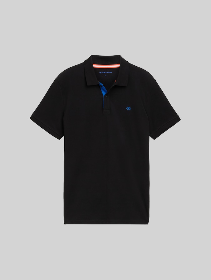 Polo basique par Men, Black