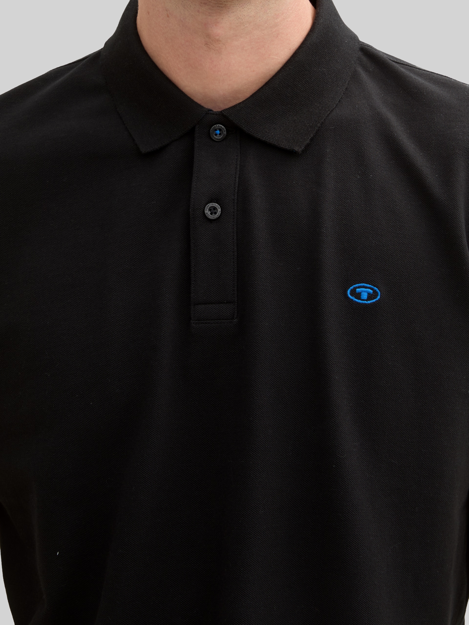 Basic polo shirt - Black