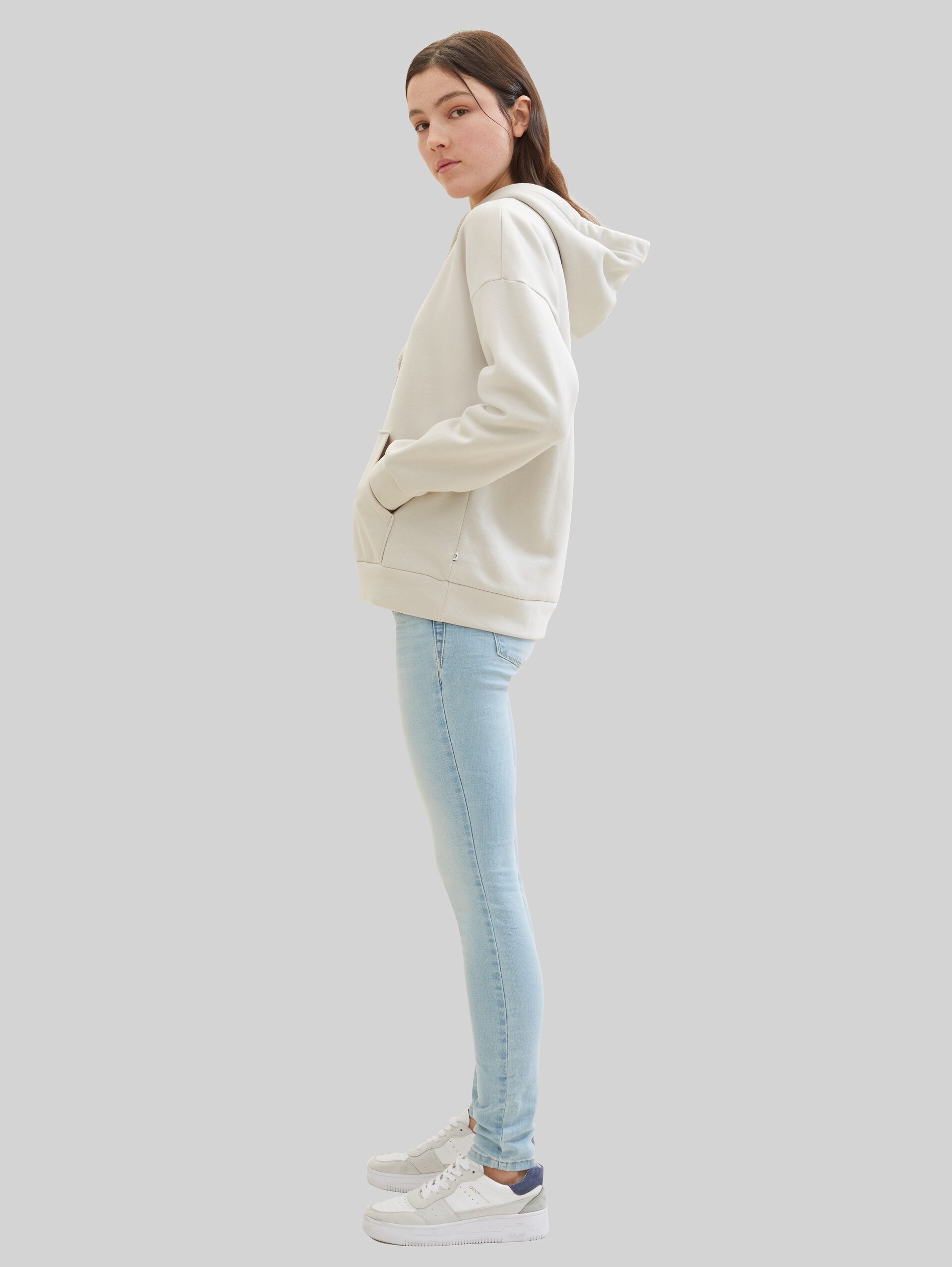 TTJONA EXTRA SKINNY Jeans - Clean Light Stone Blue Denim