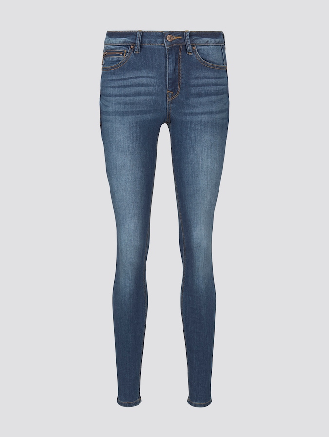 TTJONA EXTRA SKINNY Jeans von Denim Female, Clean Mid Stone Blue Denim