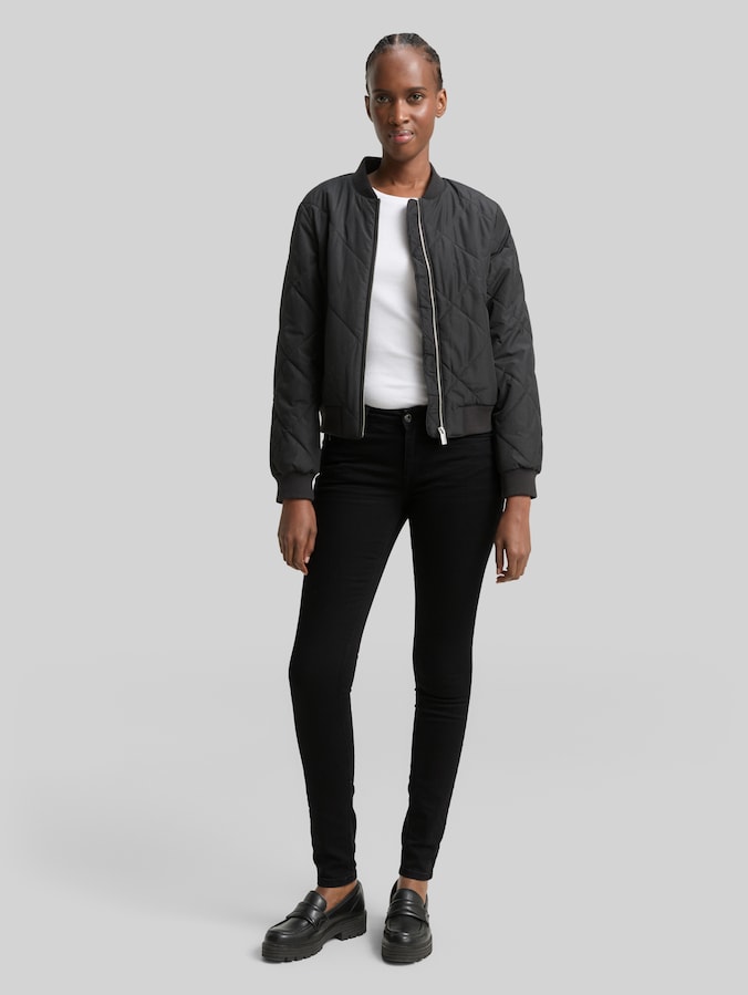 TTJONA Extra Magere Jeans door Denim Female, clean dark stone black denim