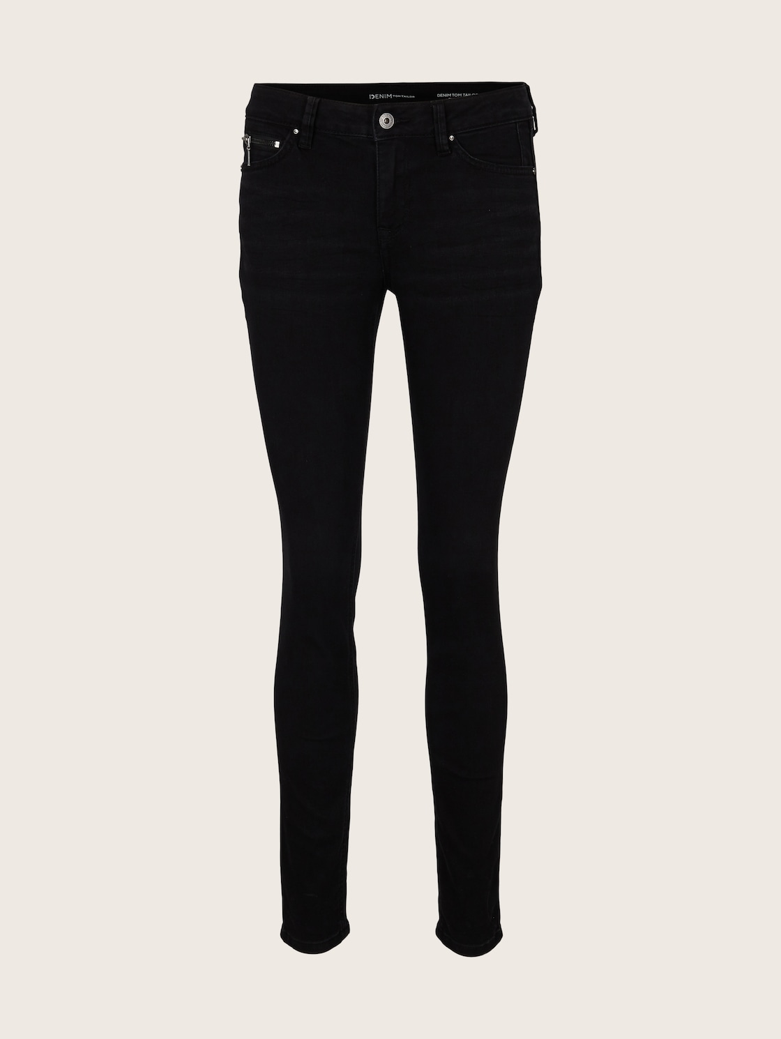 TTJONA EXTRA SKINNY Jeans - clean dark stone black denim - Vorder-Produkt-Ansicht