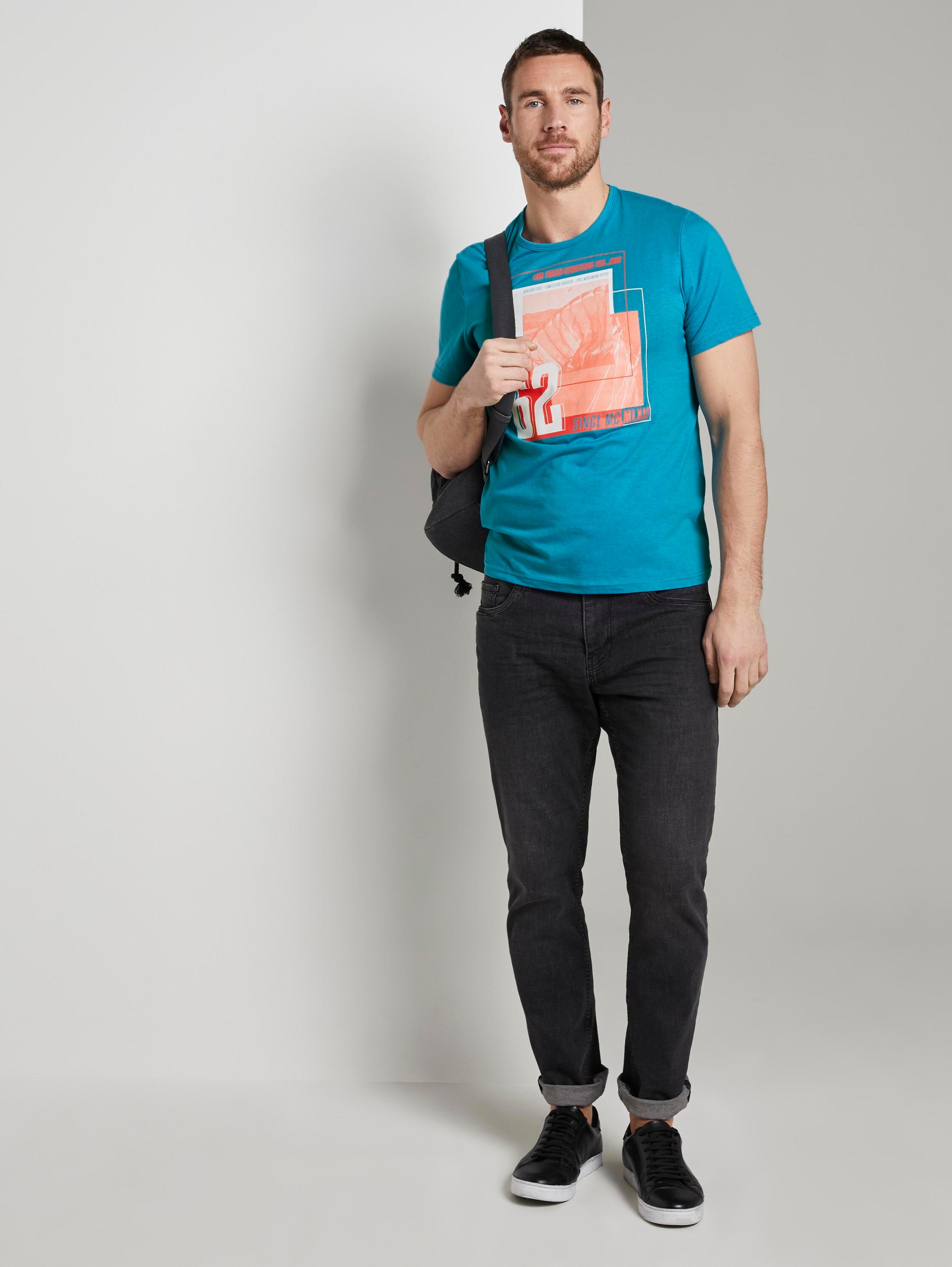 T-Shirt mit Print - 2