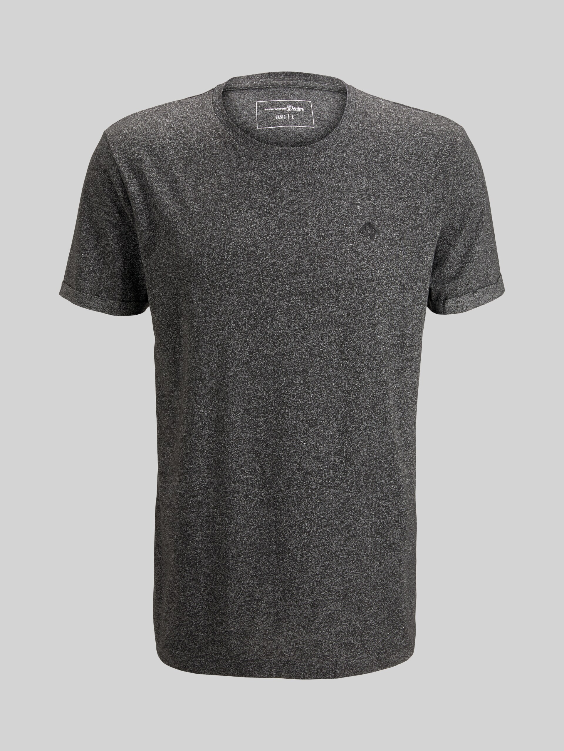 gestructureerd T-shirt - Black Non-Solid - Product vooraanzicht