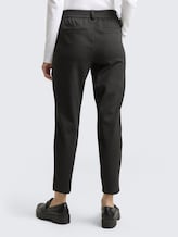 Relaxed Fit Hose mit elastischem Bund - Shale Grey Melange