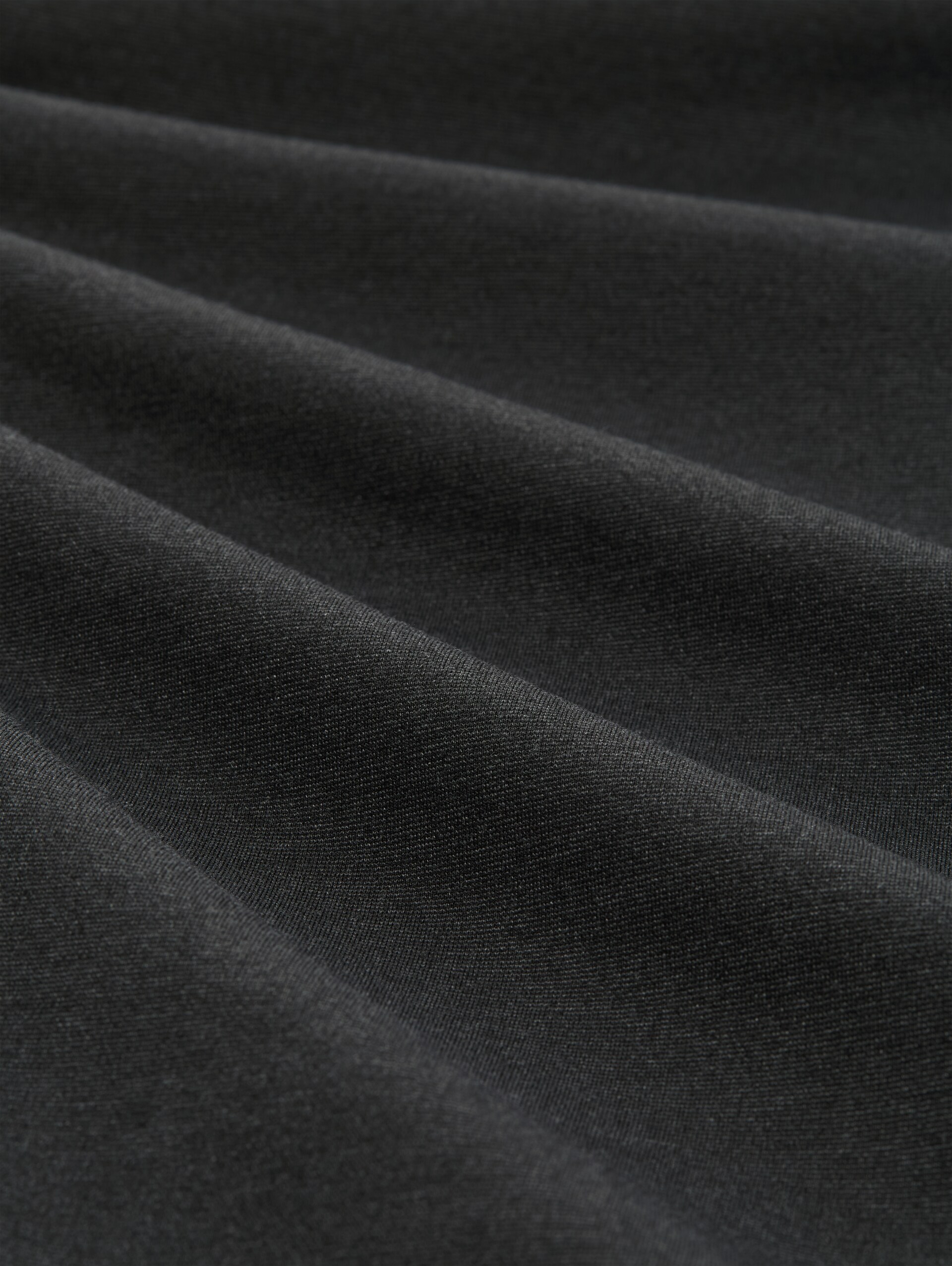 Broek met relaxte pasvorm en elastische tailleband - Shale Grey Melange