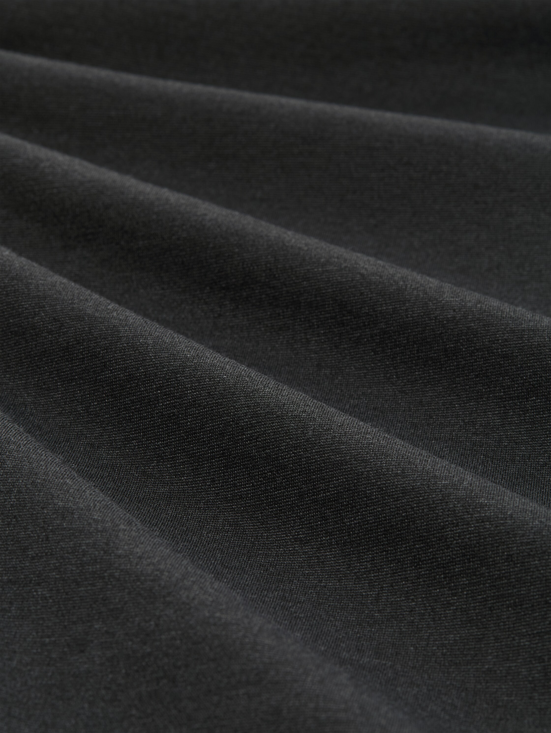 Relaxed fit broek met elastische tailleband - shale_grey_melange - 