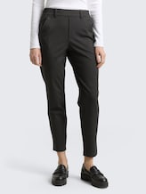Relaxed Fit Hose mit elastischem Bund - Shale Grey Melange