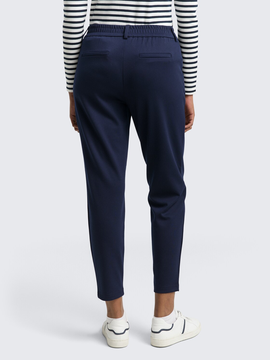 Relaxed Fit Hose mit elastischem Bund - sky captain blue