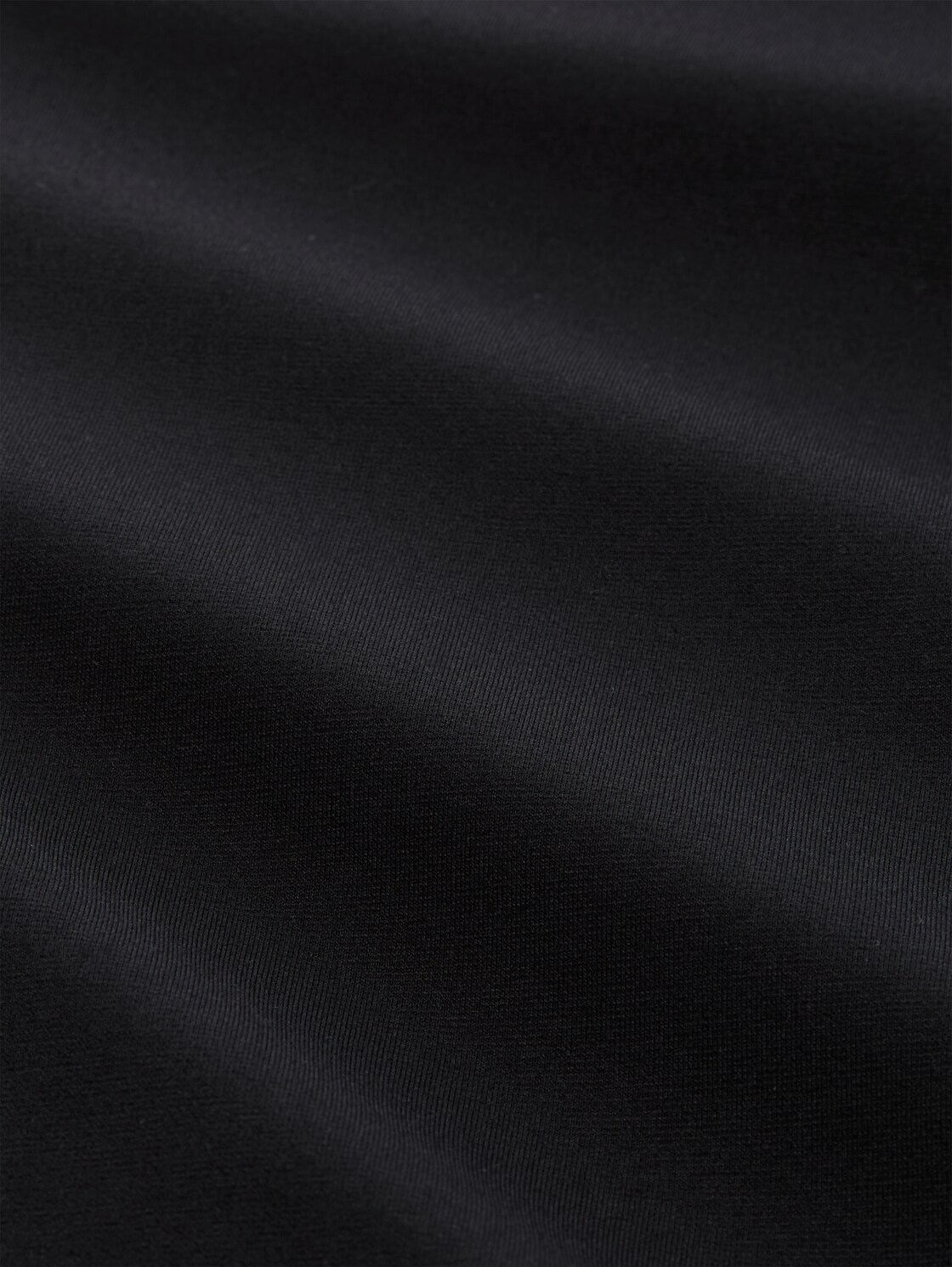 Relaxed Fit Hose mit elastischem Bund - deep black