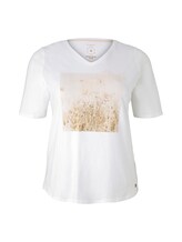 Nicht ausgewählt, Plus - T-Shirt mit Artwork von , weiß