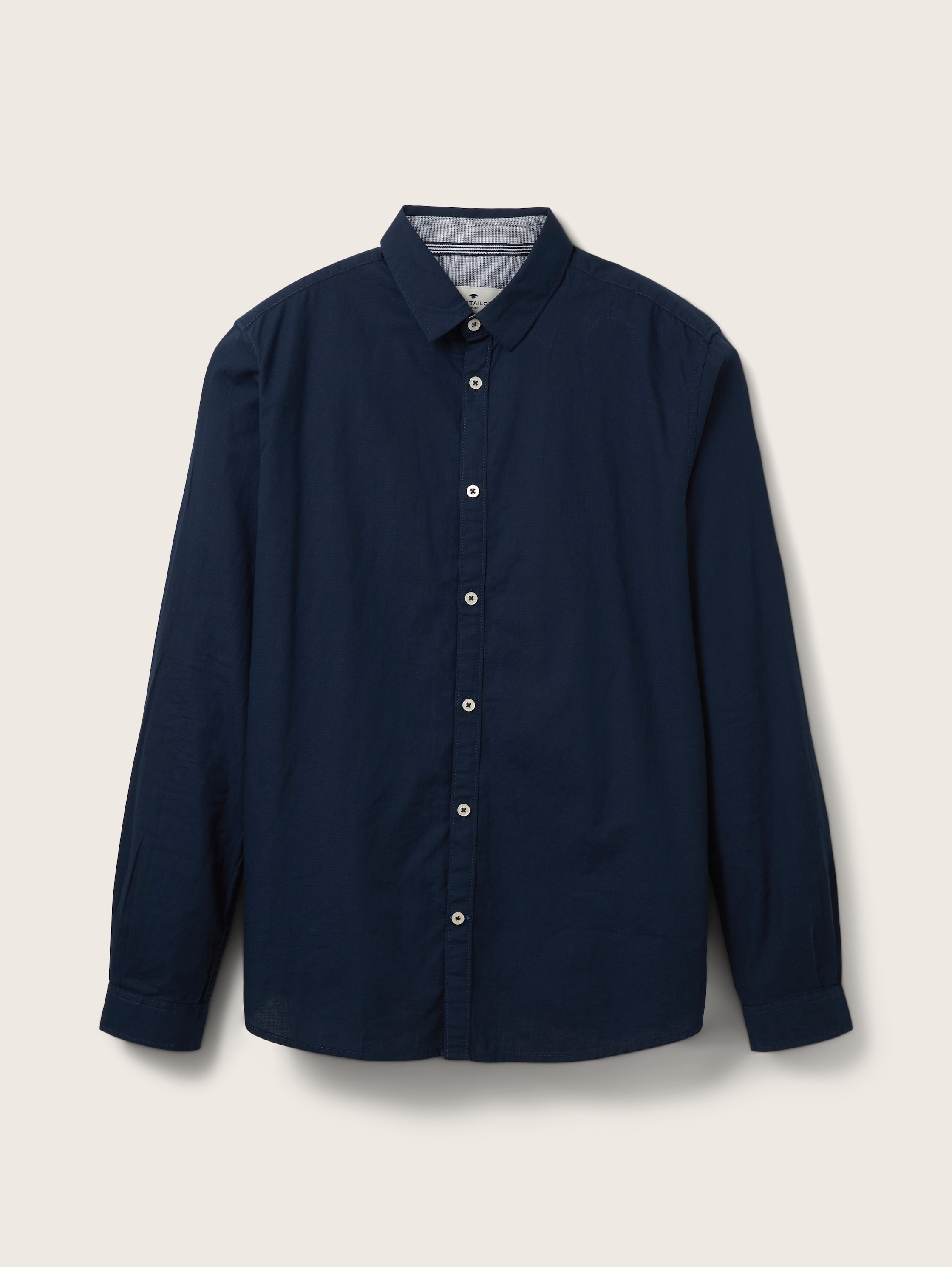 Slim Fit Hemd mit Struktur - dark_blue - 