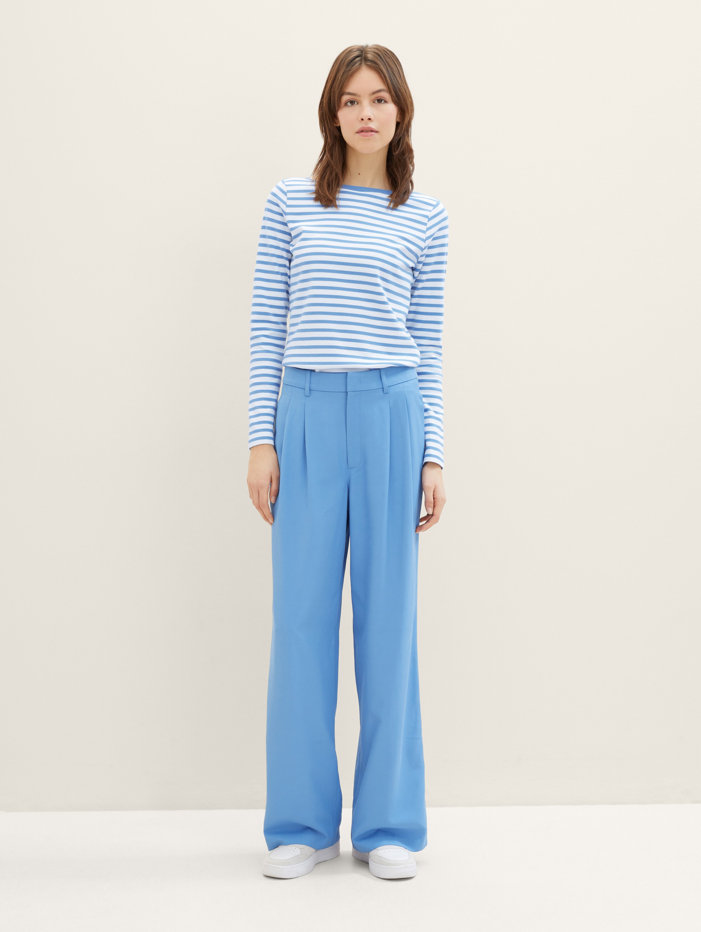 Gestreiftes Langarmshirt mit Bio-Baumwolle - 2