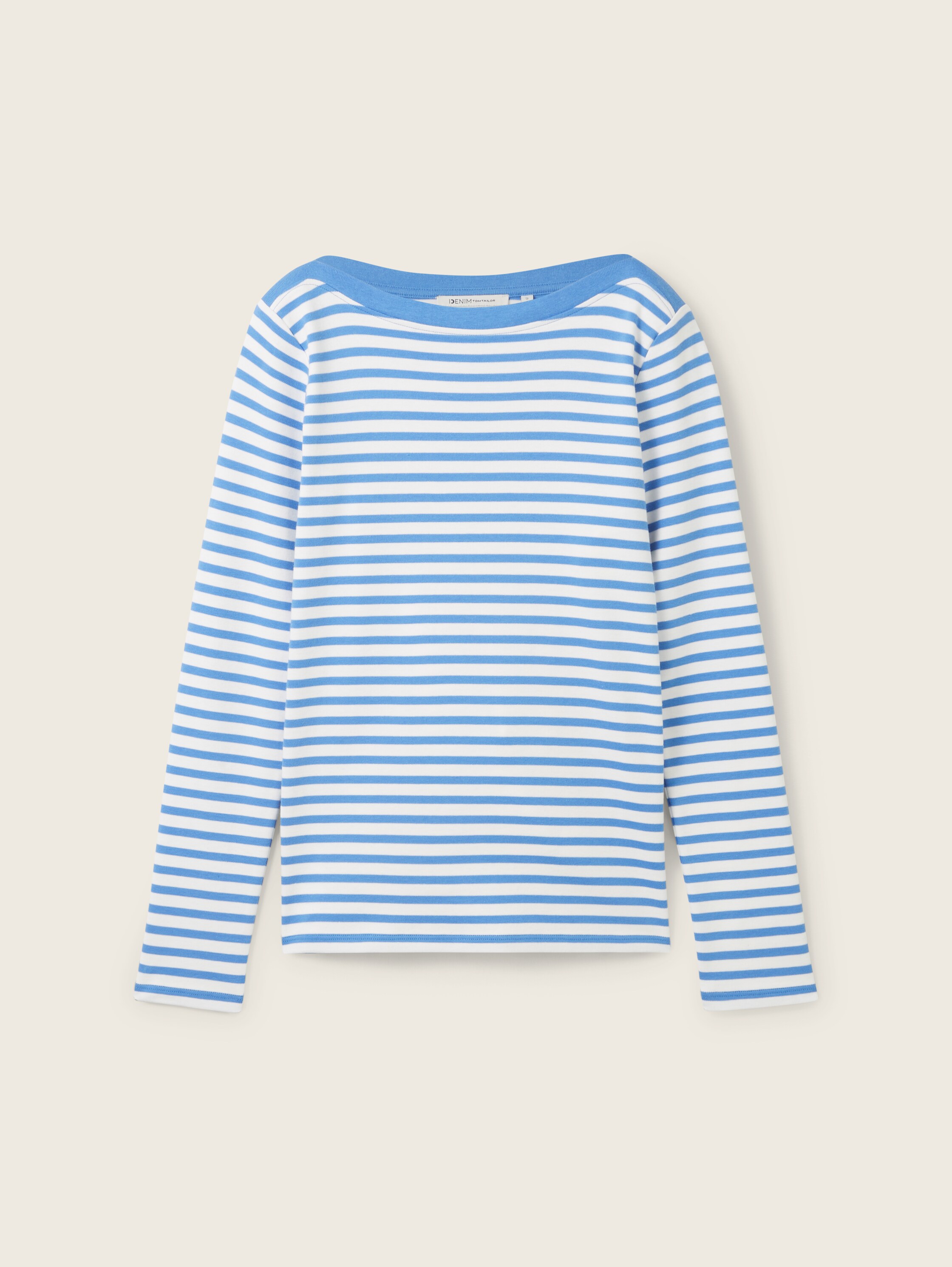 Gestreiftes Langarmshirt mit Bio-Baumwolle - 5