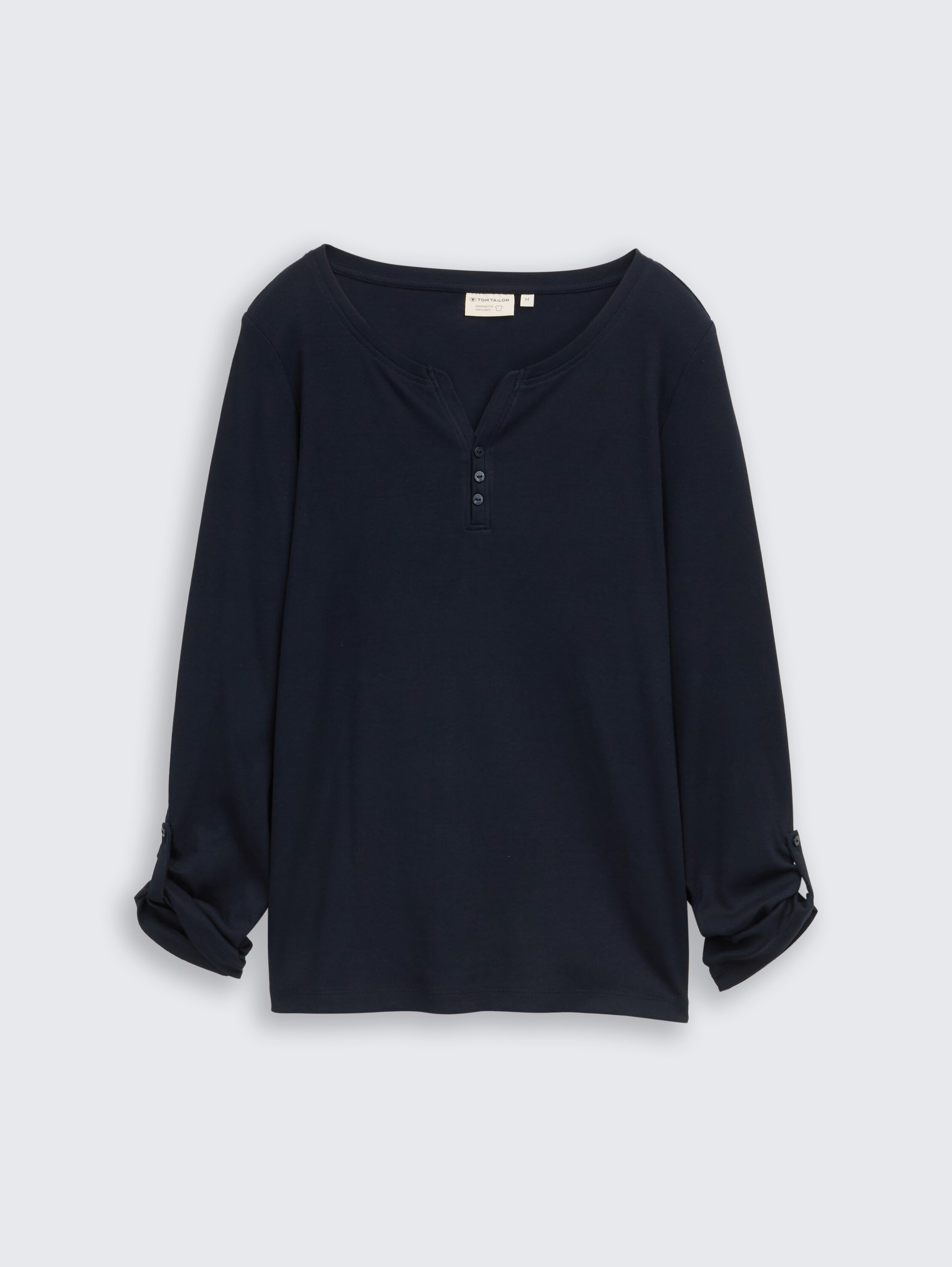 Shirt met lange mouwen en oprolfunctie - lunar_eclipse - 