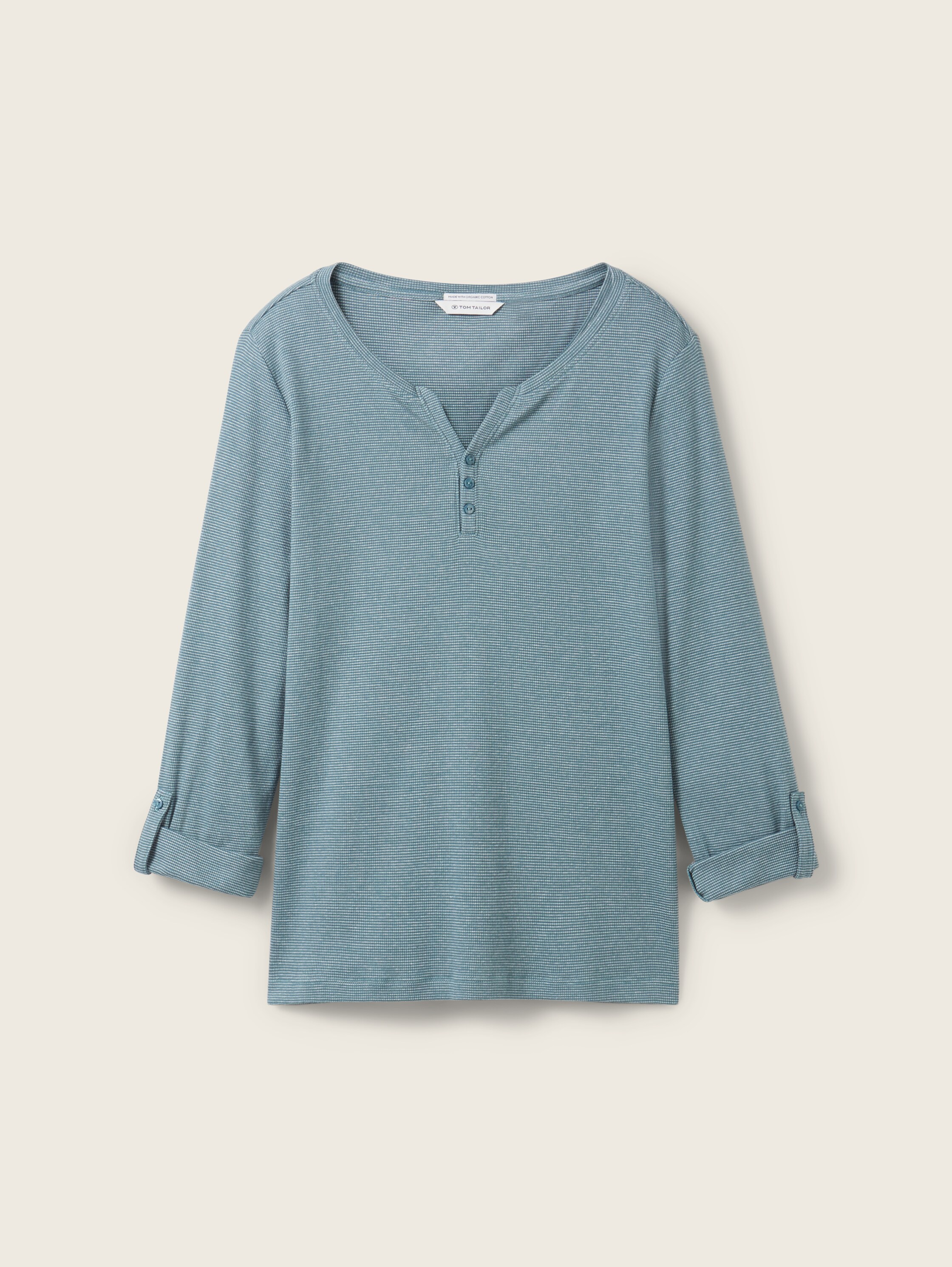Langarmshirt mit Turn-Up-Funktion - 5