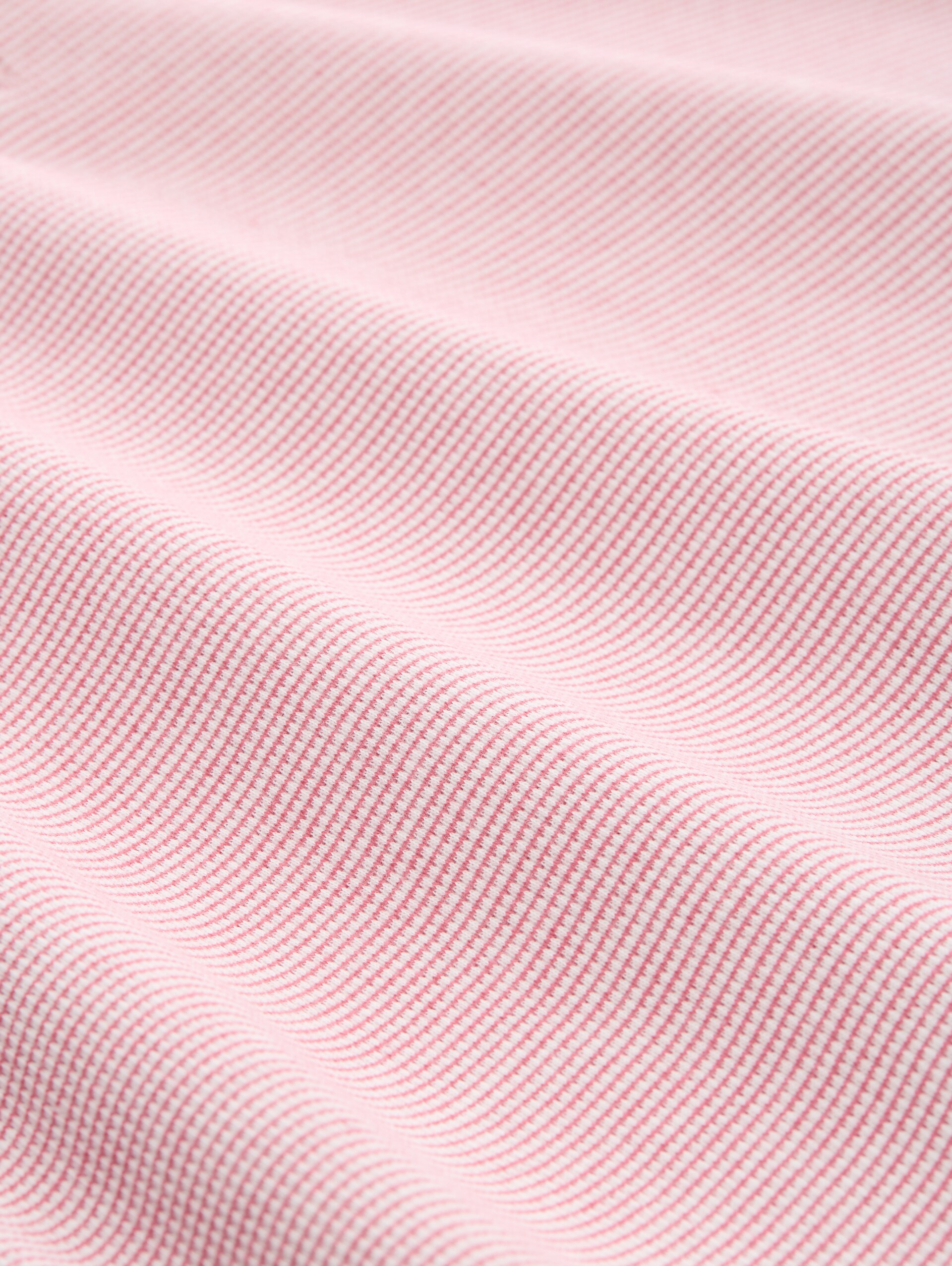 Langarmshirt mit Turn-Up-Funktion - offwhite pink small stripe - Material-Ansicht