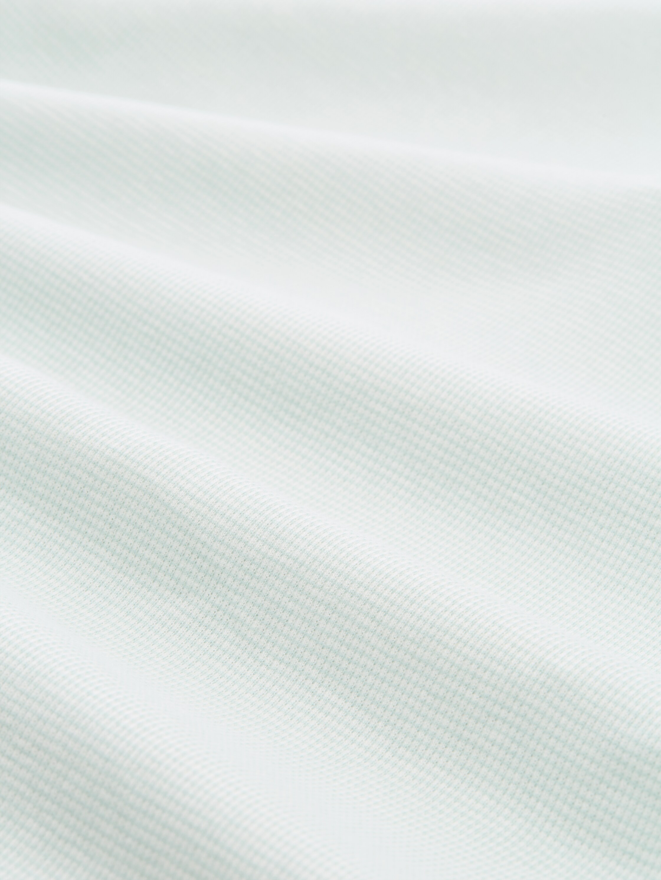 Shirt met lange mouwen en oprolfunctie - offwhite_mint_small_stripe - 