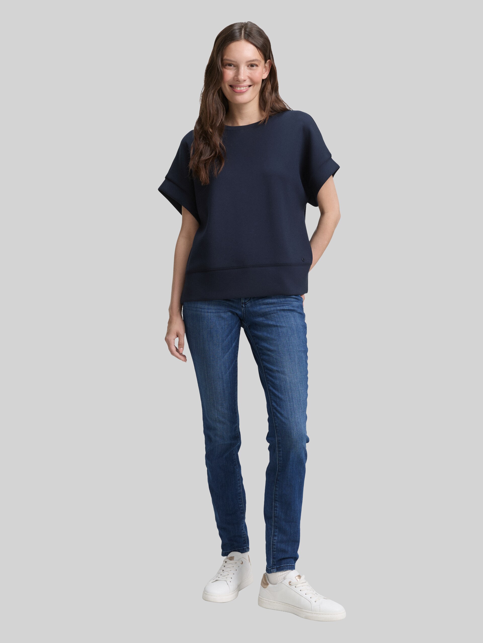 TTALEXA SKINNY Jeans - dark stone wash denim - Vue de face du modèle