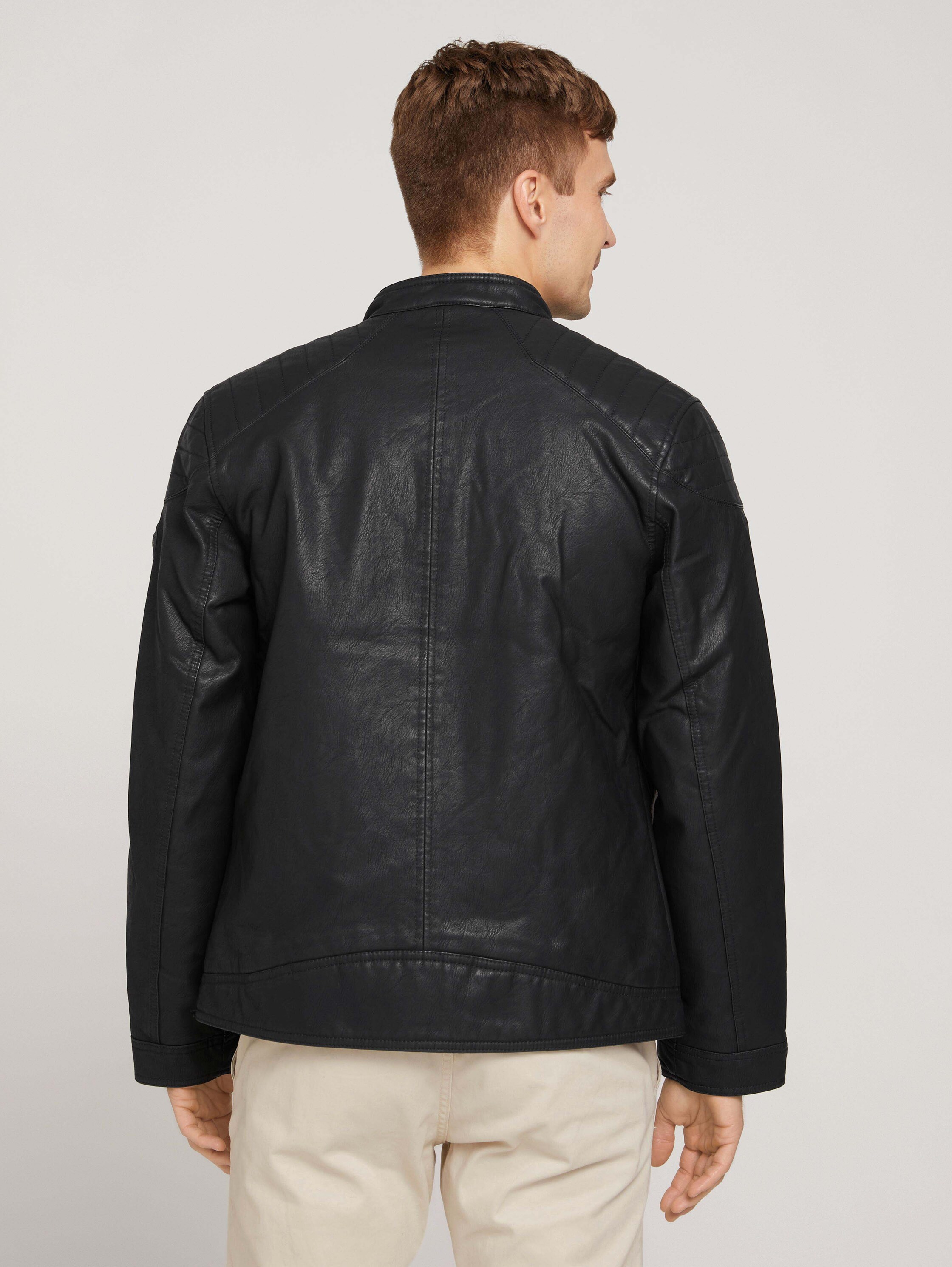 Bikerjacke aus Kunstleder - 4