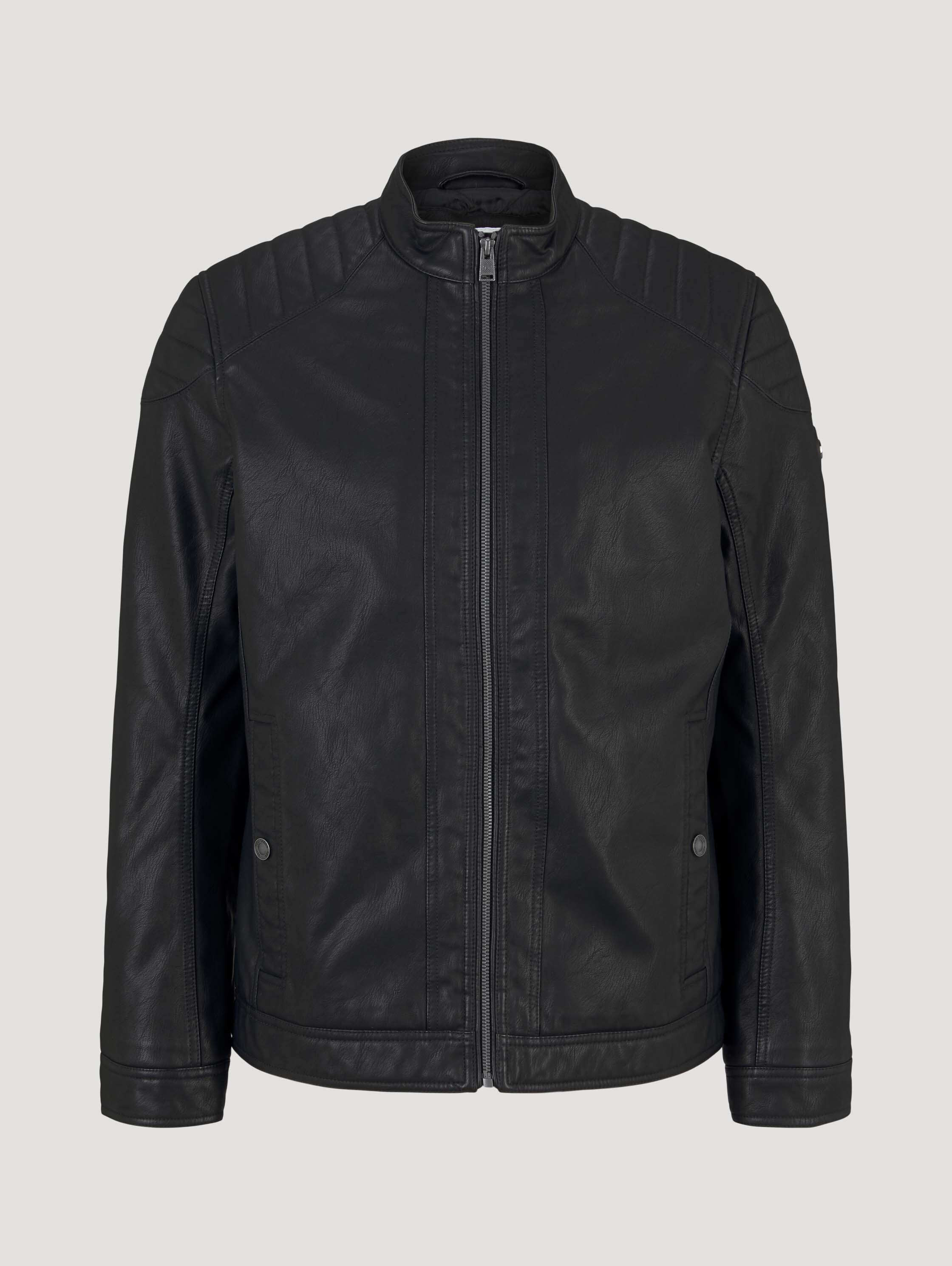 Bikerjacke aus Kunstleder - 5