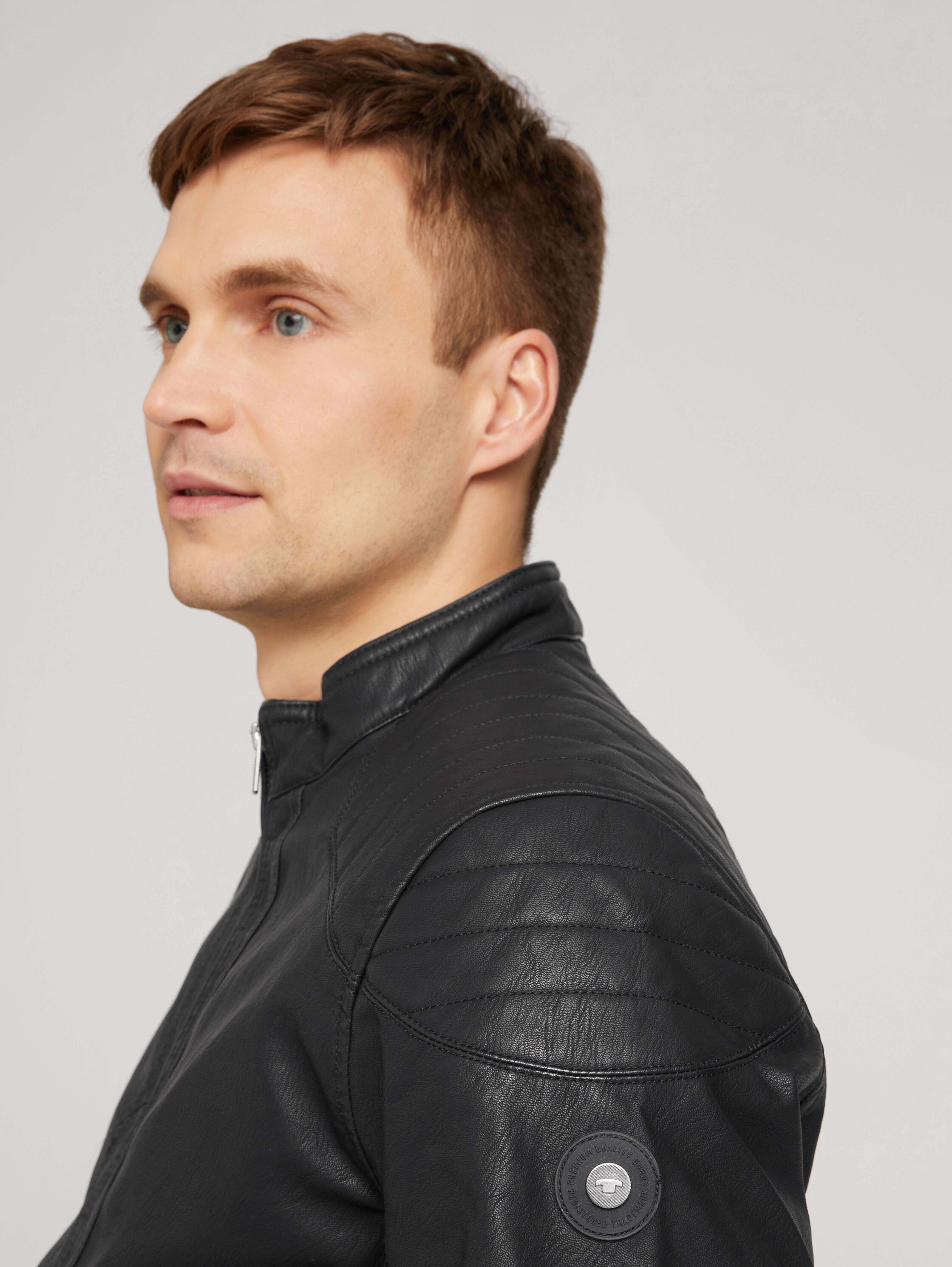 Bikerjacke aus Kunstleder - 6