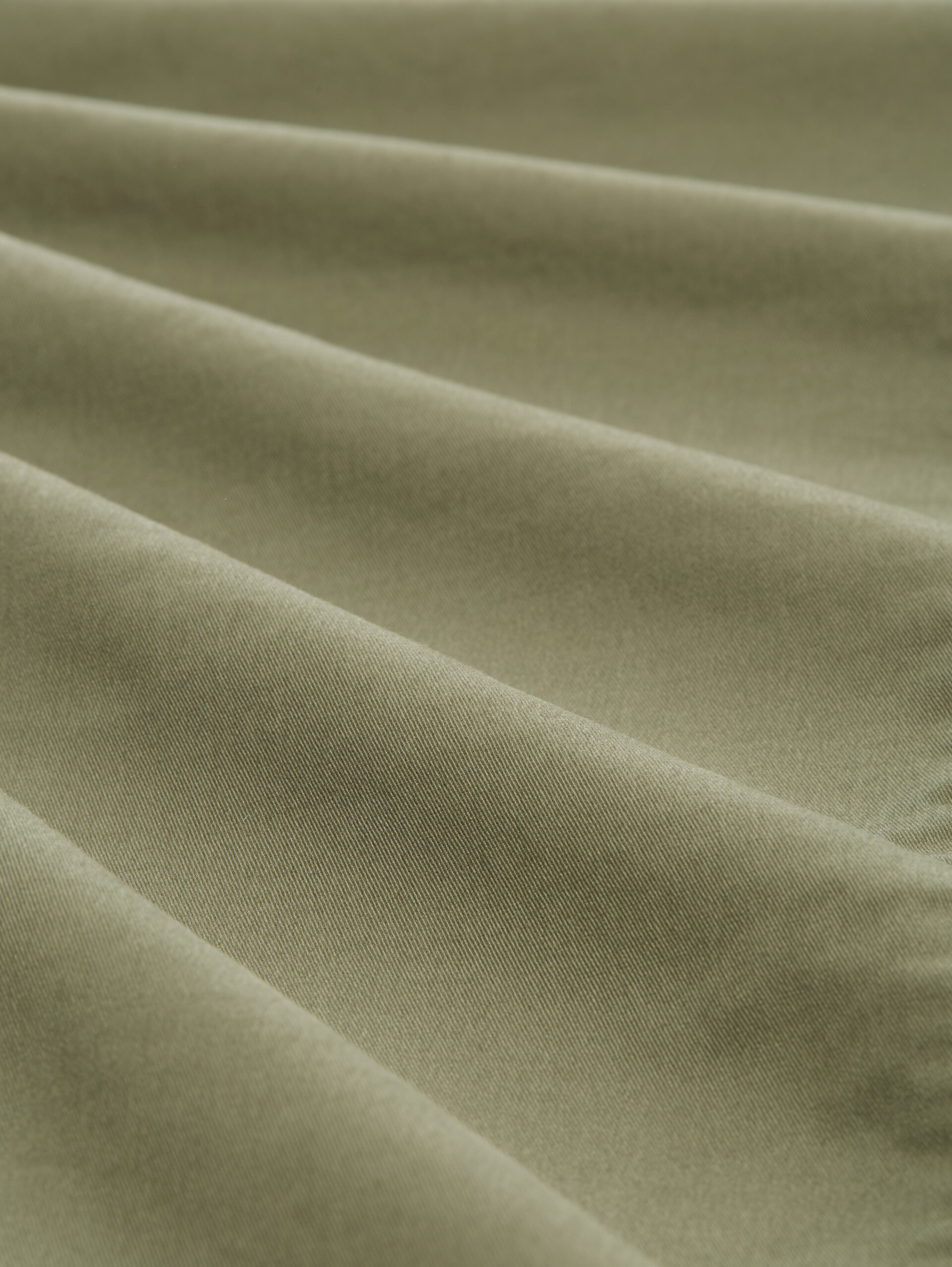 Slim-fit chinos with belt - tree moss green - Material view