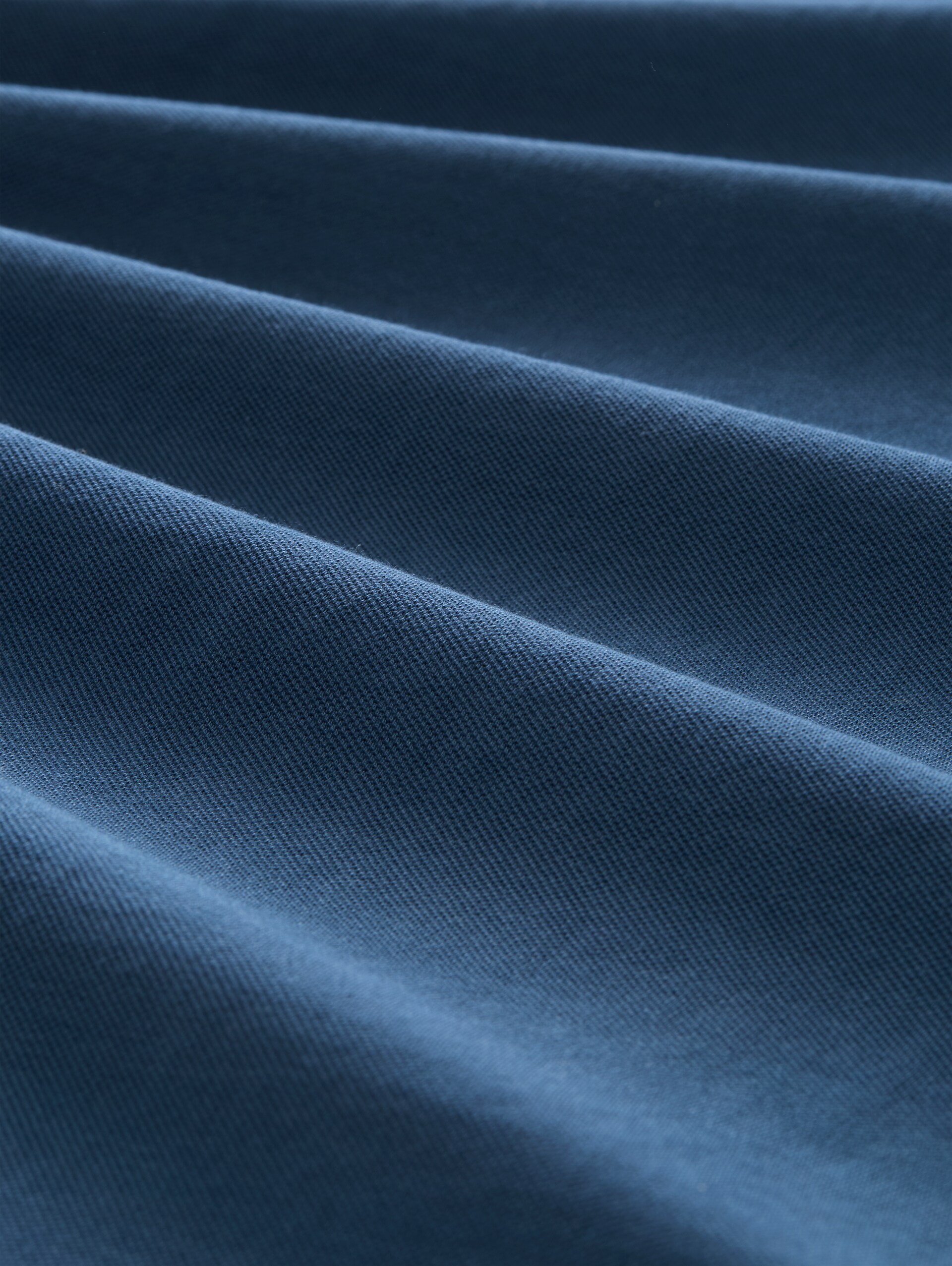 Piqué poloshirt van katoen - Dark Duck Blue