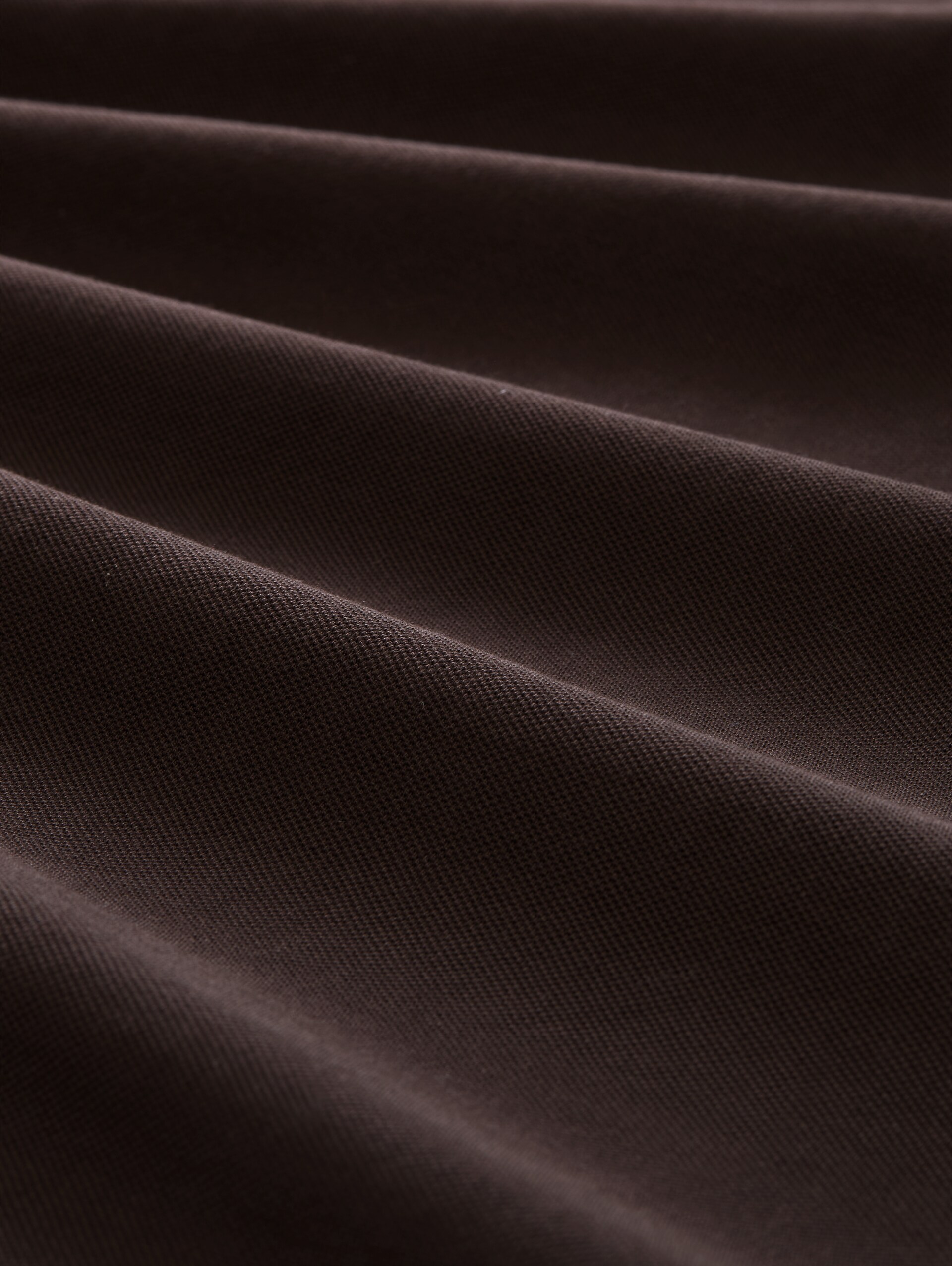 Piqué poloshirt van katoen - Dark Chocolate Brown