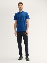 Polo piqué en coton - Advanced Blue