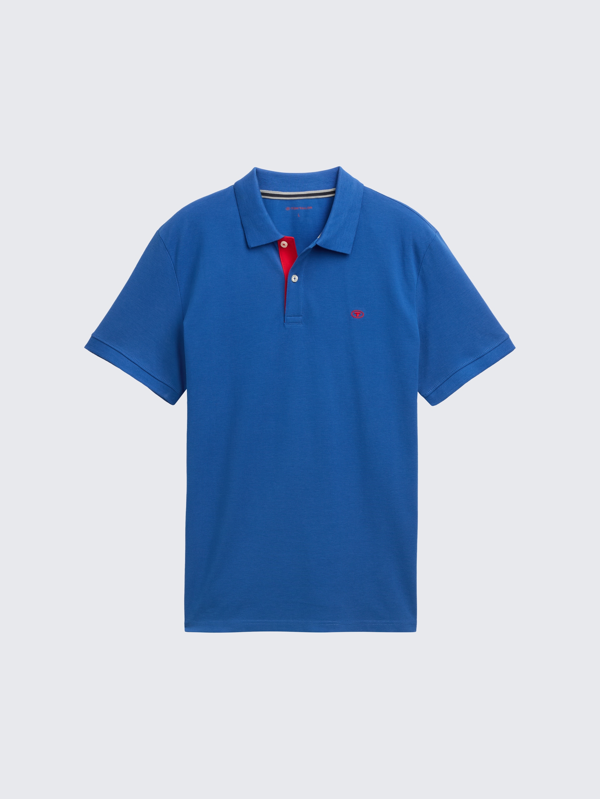 Piqué Poloshirt aus Baumwolle - Advanced Blue