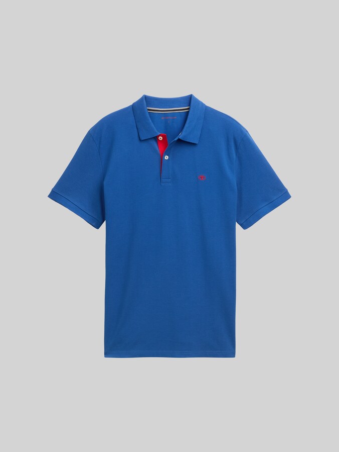 Piqué Poloshirt aus Baumwolle von Men, Advanced Blue