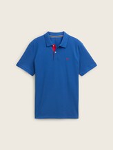Polo piqué en coton - Advanced Blue