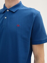 Polo piqué en coton - Advanced Blue