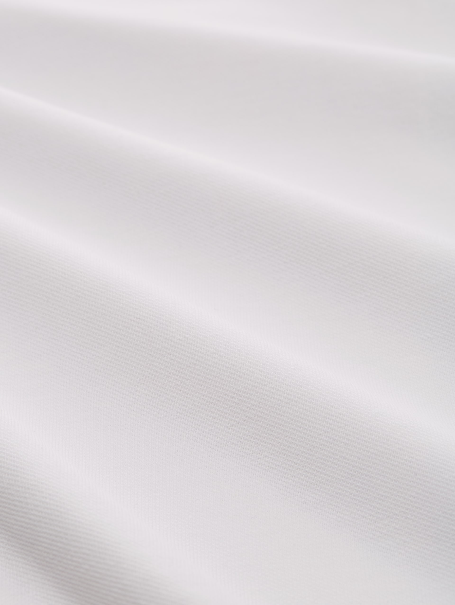 Piqué Poloshirt aus Baumwolle - White