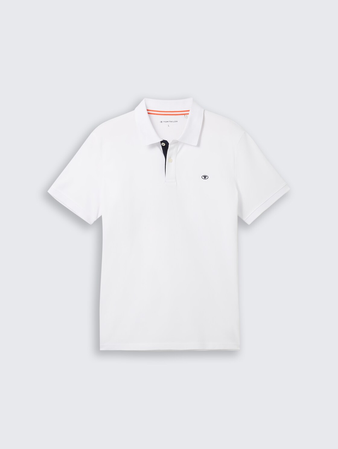 Piqué Poloshirt aus Baumwolle - White