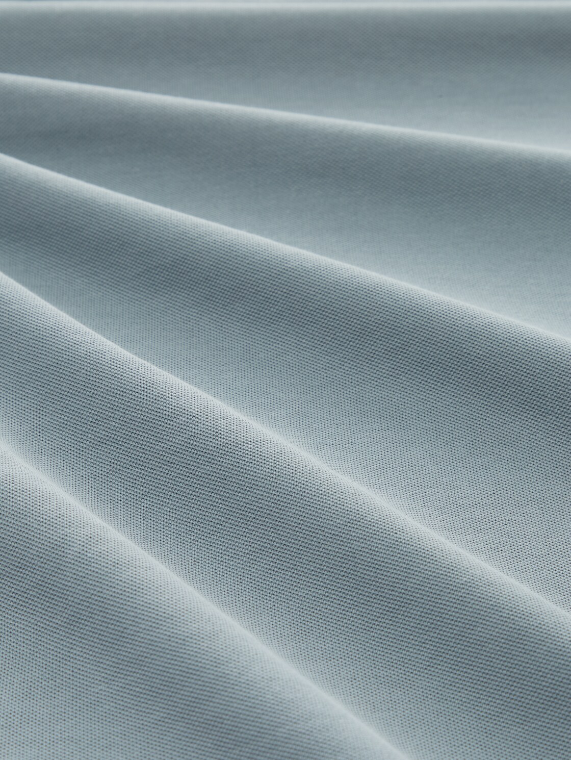 Piqué Poloshirt aus Baumwolle - grey mint