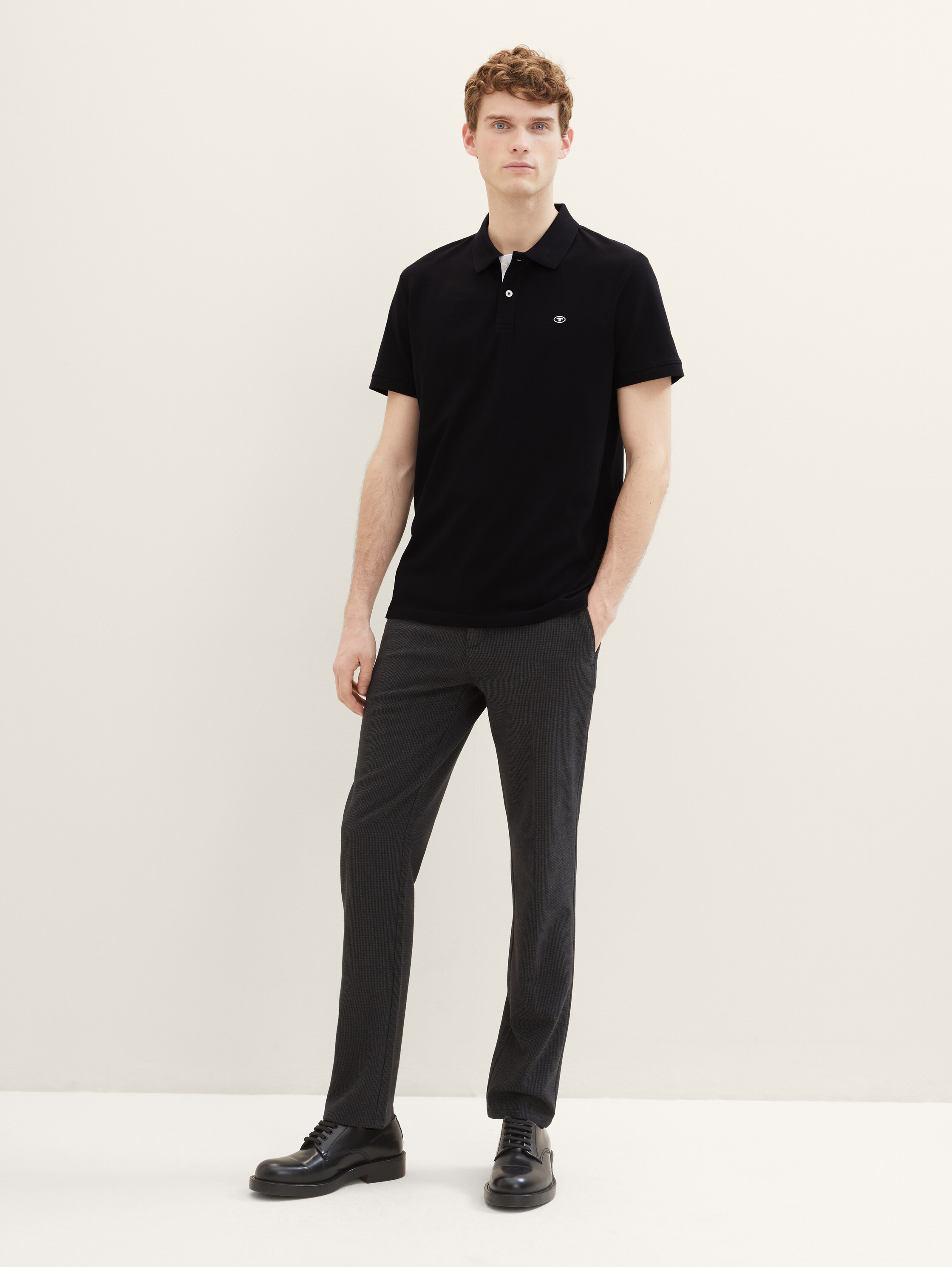 Piqué Poloshirt aus Baumwolle - 1