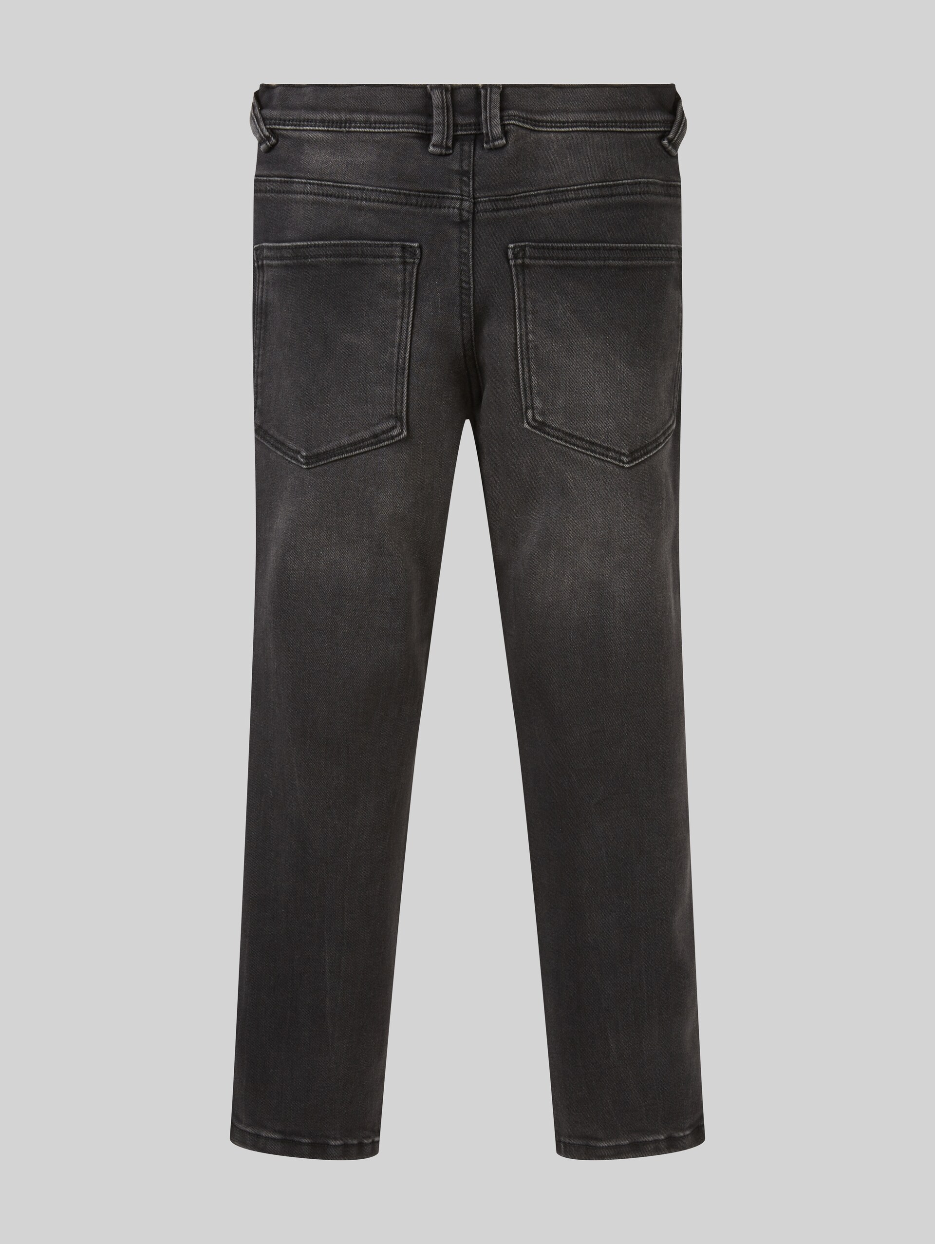 Jeans Matt légèrement délavé - clean mid stone black denim