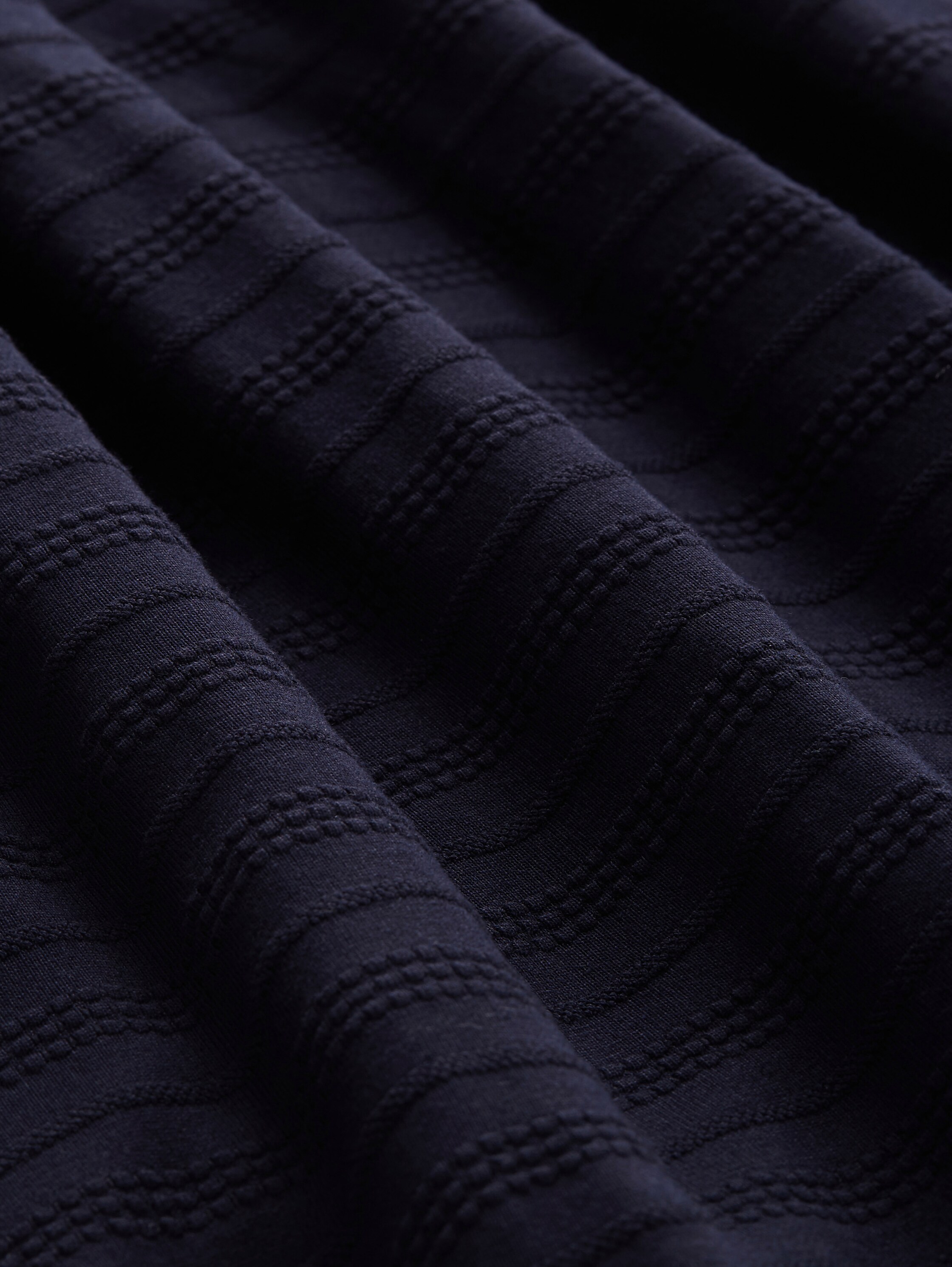 Shirt met 3/4 mouw - sky captain blue - Materiaalweergave