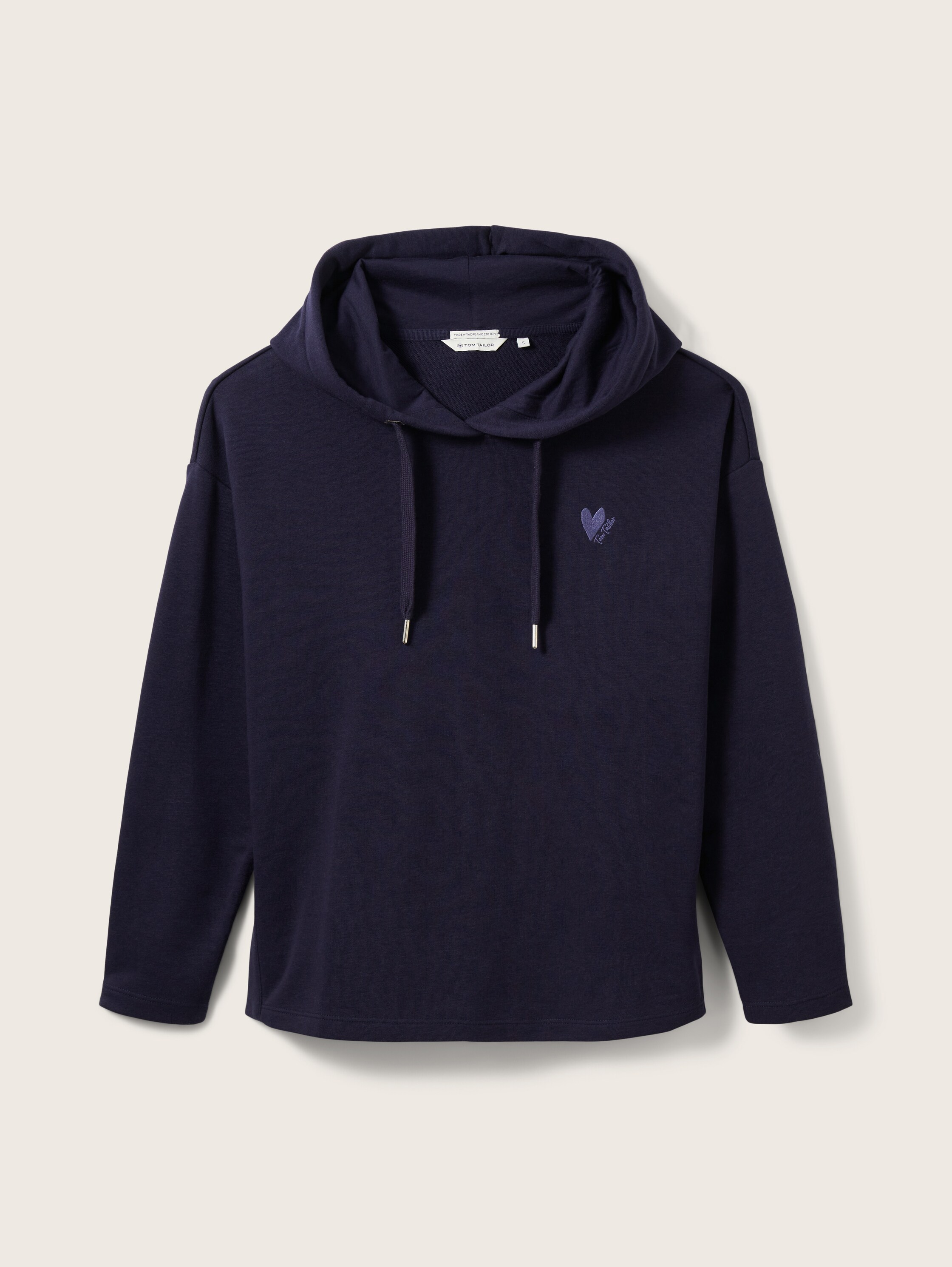 Hoodie mit Stickerei und Bio-Baumwolle - 6