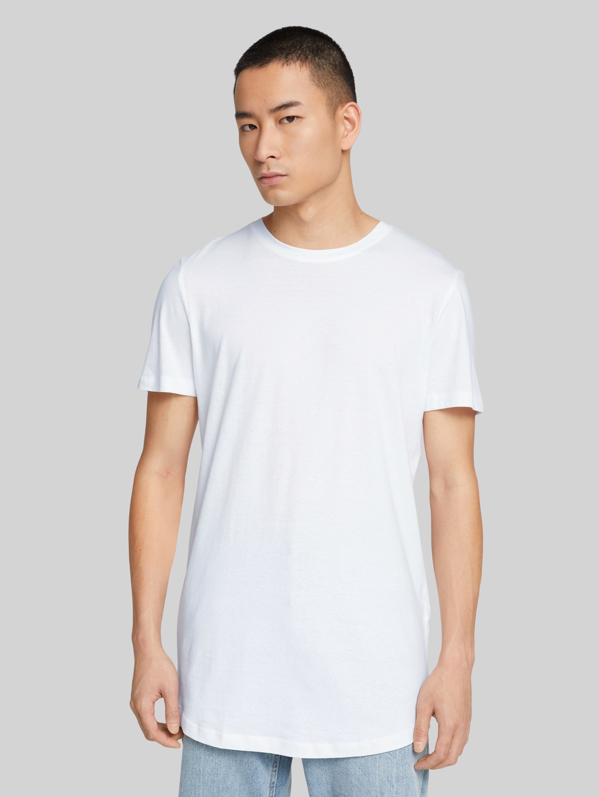 T-Shirts im Doppelpack - White - Ausschnitt Model-Vorderansicht