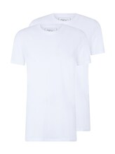 Ausgewählt, T-Shirts im Doppelpack von Tom Tailor, weiß